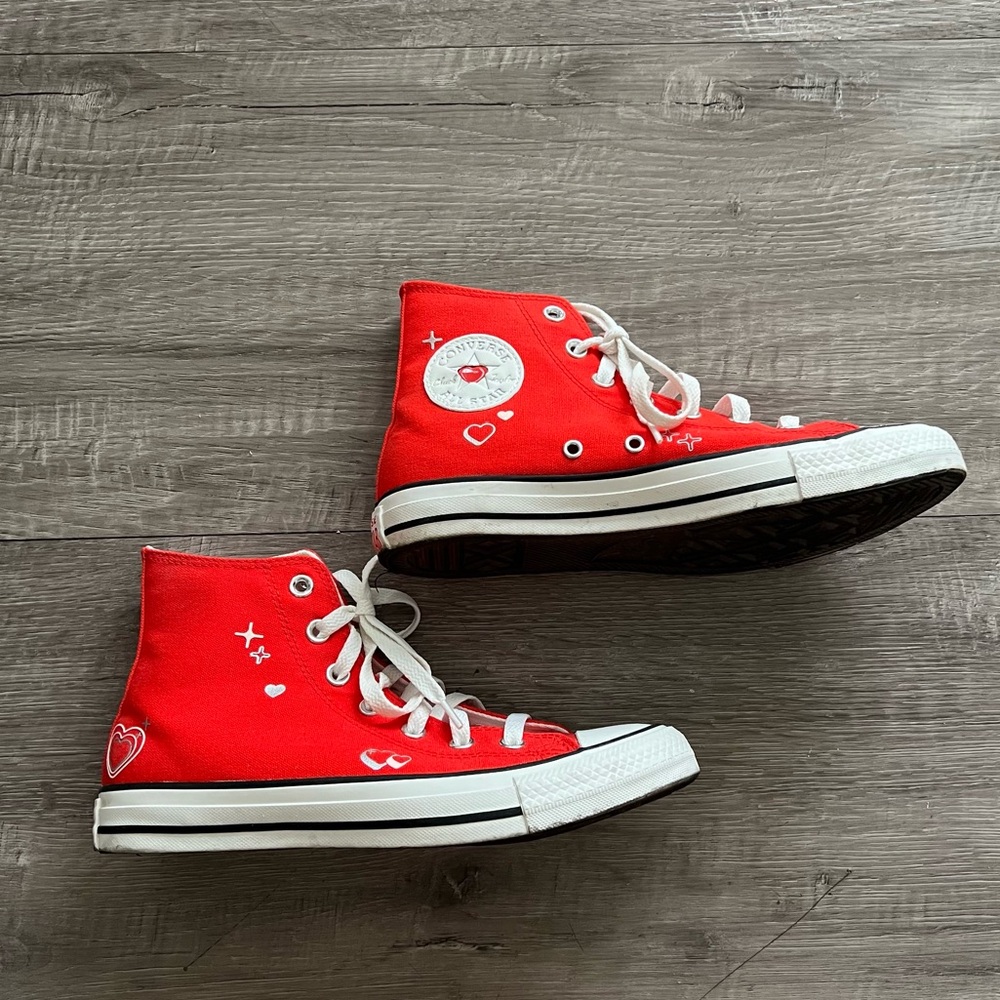 Converse Valentine’s Day High-Top Sneakers